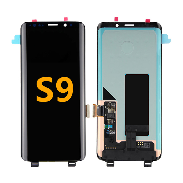 100% Original Dual Screen Mobile Parts LCD Display Assembly for Samsung Galaxy S9