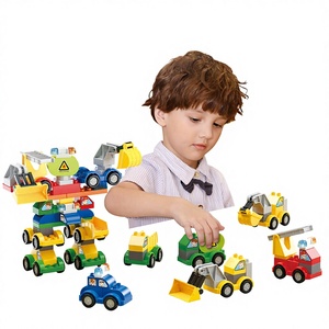 FEELO Set di Costruzioni Robot 6-in-<span class=keywords><strong>1</strong></span>, Camion Colorato Ecologico Educativo Compatibile con <span class=keywords><strong>Lego</strong></span> per Ragazzi - Product Image 3