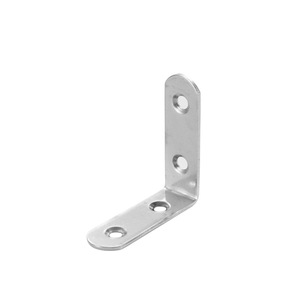 Stainless Steel Angle <b>Brackets</b> <b>90</b> <b>Degree</b> Right Angle Reinforcement Furniture Accessories Support Frames Polished 300 Series - Product Image 4