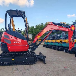 Mini-excavatrice sur chenilles Kubota U22 d'occasion de haute qualité, fabriquée au Japon, à vendre à bas prix. - Product Image 1