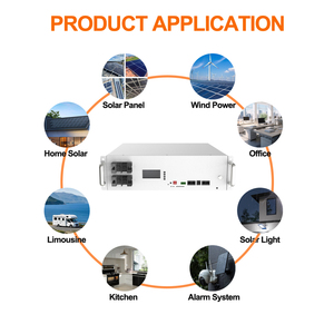 Batterie au lithium à décharge profonde E-Nice 51,2 V de type rack 5 kWh 10 kWh pour applications marines et voiturettes de golf - Product Image 2