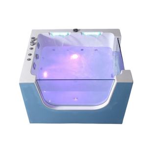 Usmilepet อ่างอาบน้ำทำความสะอาดอ่างอาบน้ำสปาสัตว์เลี้ยงทำจากอะคริลิคสำหรับสุนัขขนาดใหญ่ขนาดกลาง - Product Image 1