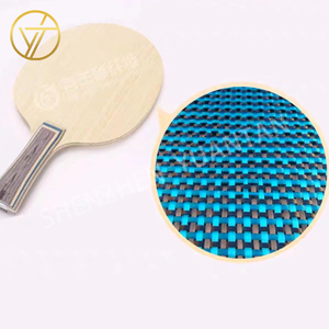 Technique tissée de tissu de fibre de carbone bleu lac de haute qualité pour la plaque inférieure de raquette de Tennis de Table voiture spéciale de tissu de Fiber de carbone - Product Image 3