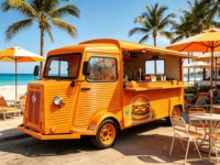 Remolque de Comida con Certificación Halal y Zona de Preparación Dedicada, Cocina Móvil Apta para Musulmanes para los Mercados de Oriente Medio y Sudeste Asiático
