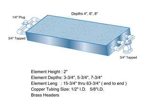 Separadores de agua de latón, <span class=keywords><strong>radiador</strong></span> múltiple - Product Image 2