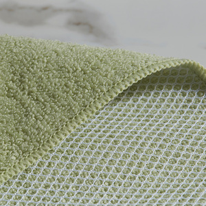 Chiffons de nettoyage à séchage rapide lavables à l'huile antiadhésive verte lingettes absorbantes cuisine propre torchon écologique chiffons de vaisselle absorbants - Product Image 2