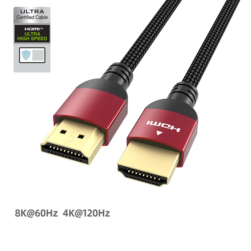 High Quality Video Fiber Optic 2M 10M 2.1 60Hz Cable HDMI Ultra HD 2.1 8K HDMI Cable