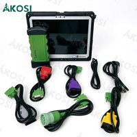 Tableta CF33 + Interfaz de Vehículo JPRO DLA+2.0 con Software Diésel V2024, Escáner para Camiones Pesados, Herramienta de Diagnóstico 100% de Alta Precisión para Flotas