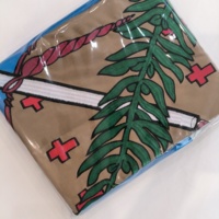 Drapeau de l'État de l'Oklahoma brodé en Oxford 210D de 3x5 pieds, bannière d'État américaine durable pour l'extérieur, broderie de haute qualité pour les événements, les écoles
