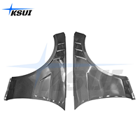 Body Kit Serat Karbon Mobil, Fender Depan Samping Serat Karbon untuk Mercedes-Benz E-Class W212 E200 E300 E63 2013-2016
