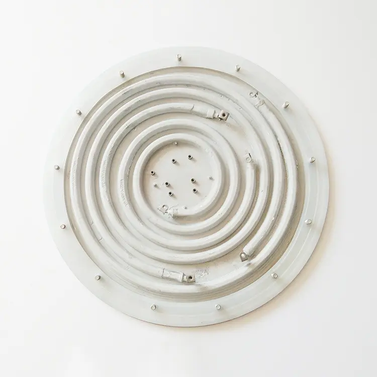 Caldeira de café/caldeira de água elemento de aquecimento chaleira use aquecedor de alumínio tubo fundido na placa ssus304