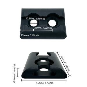 कार्गो नियंत्रण लॉजिस्टिक सामान एल्यूमीनियम टाई नीचे l ट्रैक रेल फास्टनरों के लिए रेल फास्टनरों - Product Image 6