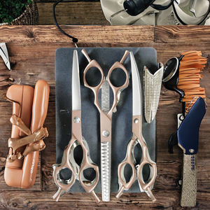 Tijeras de Peluquería Canina de Acero Inoxidable China L&W Bros. SC - Set de Peluquería para Perros y Gatos al por Mayor - Product Image 3