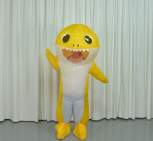 Disfraces inflables <span class=keywords><strong>de</strong></span> tiburón para adultos, ideales para publicidad <span class=keywords><strong>de</strong></span> eventos y espectáculos <span class=keywords><strong>de</strong></span> baile. - Product Image 1