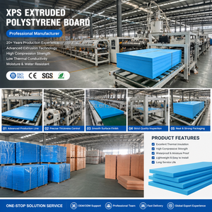Panneau en mousse XPS anti-givre haute résistance 50mm 100mm, <span class=keywords><strong>dalle</strong></span> en <span class=keywords><strong>polystyrène</strong></span> extrudé à haute capacité <span class=keywords><strong>de</strong></span> charge <span class=keywords><strong>pour</strong></span> fondations murales en zones froides - Product Image 2