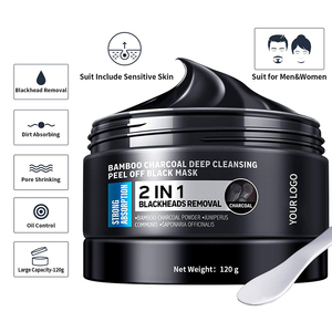 <span class=keywords><strong>Masque</strong></span> <span class=keywords><strong>Peel</strong></span> <span class=keywords><strong>off</strong></span> Marque privée Hommes Visage Soins de la peau Beauté Nettoyage en profondeur des pores Points noirs Charbon de bambou <span class=keywords><strong>Masque</strong></span> noir pour le visage - Product Image 5