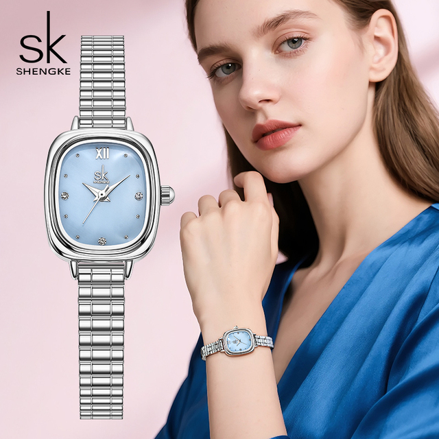 Shengke Elegant Ladies Quartz Watches Fashion Styles Women's Wristwatches Top Brand Female Best Gifts Clock Hot Sales Wholesales
