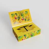 Boîte d'emballage personnalisée, emballage unique, boîte à rabat, logo personnalisé