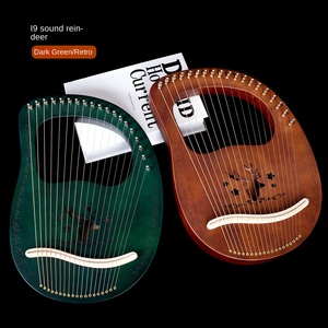 Cross-Border 19-<span class=keywords><strong>string</strong></span> 16-Tone Đồng chuỗi xách tay Lyre đàn hạc bán buôn cho trẻ em và người mới bắt đầu - Product Image 3