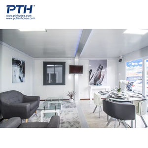 Casa Contenedor Prefabricada Expandible de 20 pies con Panel Sándwich y Estructura de Calidad Excepcional, de Ensamblaje Rápido, 40 pies - Product Image 2