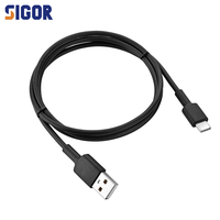 Câble de données USB Type-C PD60W 3A à charge rapide, blindé, 1M, TPE + conducteur en cuivre pur, longueur personnalisable pour lecteur de codes-barres