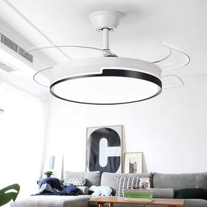 <span class=keywords><strong>Ventilateur</strong></span> de <span class=keywords><strong>plafond</strong></span> décoratif invisible de 42 pouces <span class=keywords><strong>avec</strong></span> 4 pales, nouvelle télécommande, faible bruit, pour chambre à coucher - Product Image 5