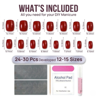 Lot de 24 faux ongles courts à presser en PMMA bleu, personnalisables, avec motifs papillon et écaille de tortue, vente en gros