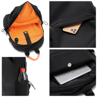 Bon sac à dos en tissu Oxford avec logo personnalisé sac à dos pour ordinateur portable sac à dos étanche au design simple et bon marché