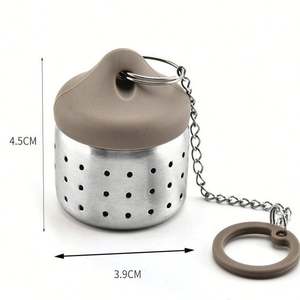 Filtre à fuite de thé en acier inoxydable 304 pour thé à mailles fines à feuilles mobiles - Product Image 4