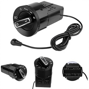 For Headlight <b>Switch</b> 1C0941531 <b>12V</b> With Light Sensor For Volkswagen Golf Mk4 Passat B5 Polo - Product Image 2