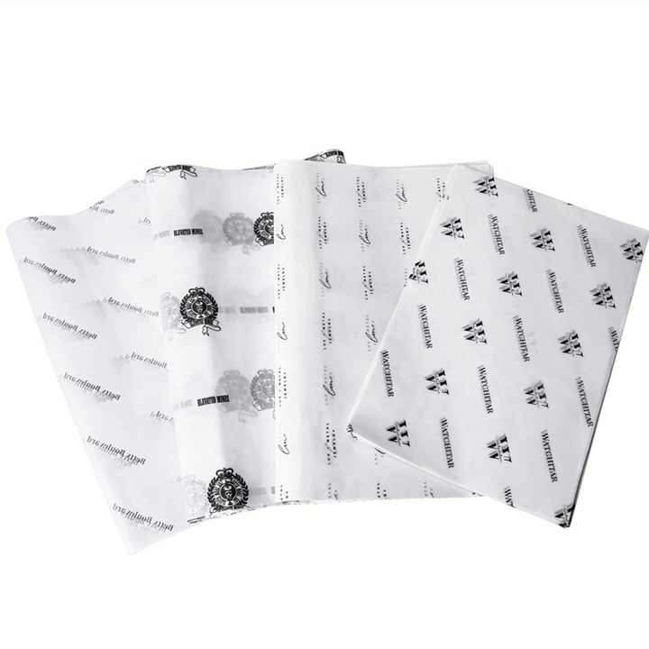 Custom Printed Silk Tissue Paper With Logo 17g 28g Wrapping Tissue