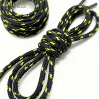 Lacets en aramide de haute qualité, résistants à l'abrasion, noirs et bruns, ignifuges, pour bottes de randonnée et de montagne