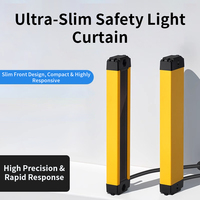 Capteur de réseau de sécurité à rayonnement infrarouge ultra-mince avant MOTEE Capteurs optiques à protection automatique de 2 mètres