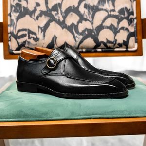 Zapatos Formales de Negocios para Hombre a la Moda con Diseño de Piel de Vaca, Resistentes al Agua, Antideslizantes y Transpirables - Product Image 5