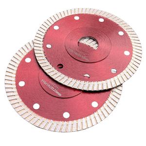 Disco de cerámica de corte rápido de calidad de EE. UU., 1,2mm, 115mm, disco Turbo, hoja de sierra de diamante, azulejo de corte, cerámica, porcelana, mármol, granito - Product Image 6