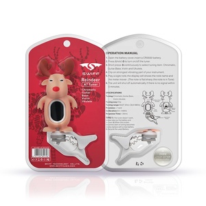 SWIFF <span class=keywords><strong>de</strong></span> dibujos animados lindo Reno bien digital clip sintonizador para guitarra y violín - Product Image 5