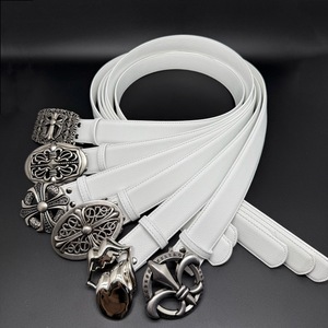 Style Punk européen et américain à la mode classique boucle décorative croix <span class=keywords><strong>ceinture</strong></span> minimaliste jumelée avec jean HipHop pour femmes Mem - Product Image 1