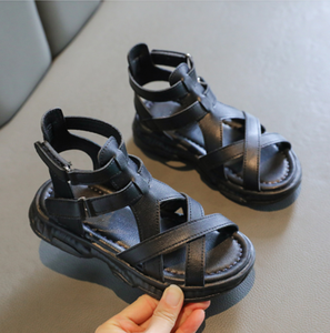 Sandales d'été romaines à bout fermé pour tout-petits filles et garçons, idéales pour l'école - Product Image 4