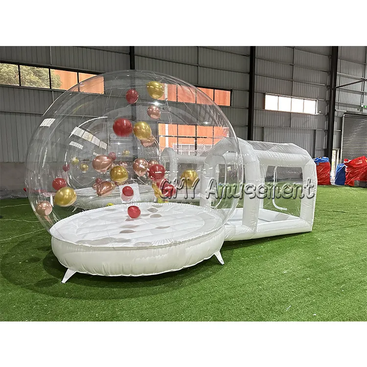 Hot Sale New Product Transparent Pvc Bubble Dome Tent Inflatable For Adult And Kids