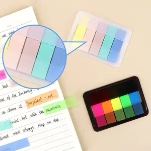 Aangepaste Fancy Mini Sticky Notes Index Tabs Sticker Kantoorbenodigdheden Nieuwigheid Sticker Bookmark