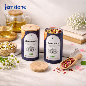 Fournisseur de tubes cylindriques en carton écologiques de qualité alimentaire pour le thé, avec joint hermétique, emballage en tube de papier kraft pour grains de café - Product Image 2