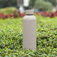 Vente chaude Petite Bouche En Plein Air 500ML 17oz En Acier Inoxydable Thermos Bouteille D'eau Moderne Portable En Plein Air Bouteille D'eau pour Le Sport