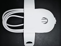 Câble de charge rapide tressé blanc C-L avec matériau en nylon pour téléphones IOS, ordinateurs portables, tablettes