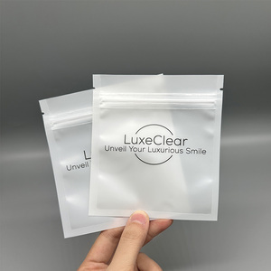 Bolsas transparentes para <span class=keywords><strong>alineadores</strong></span> dentales con cierre de cremallera de 3 lados, pequeñas, <span class=keywords><strong>invisibles</strong></span>, con MOQ bajo - Product Image 1