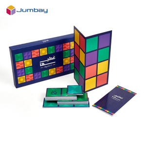 <span class=keywords><strong>Jeu</strong></span> de société en papier personnalisé professionnel, pièces de <span class=keywords><strong>jeu</strong></span> de société en <span class=keywords><strong>patchwork</strong></span> - Product Image 3