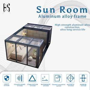 Protection solaire extérieure, protection contre la pluie et isolation thermique Enceintes de couverture de <span class=keywords><strong>piscine</strong></span> pour les maisons vitrées - Product Image 6