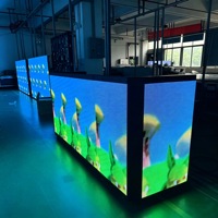 Nouveau produit phare : Écran LED pliable P1.25, P1.53, P1.86, P2, P2.5 pour cabine DJ, affichage portable pour boîte de nuit, bar et réception