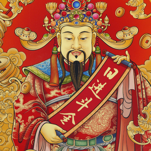 Nuovo Dipinto Feng Shui in Stile Cinese con Dio <span class=keywords><strong>della</strong></span> Ricchezza in Ottone, Adatto per Regali di Inaugurazione Casa e Decorazioni Murali - Product Image 4