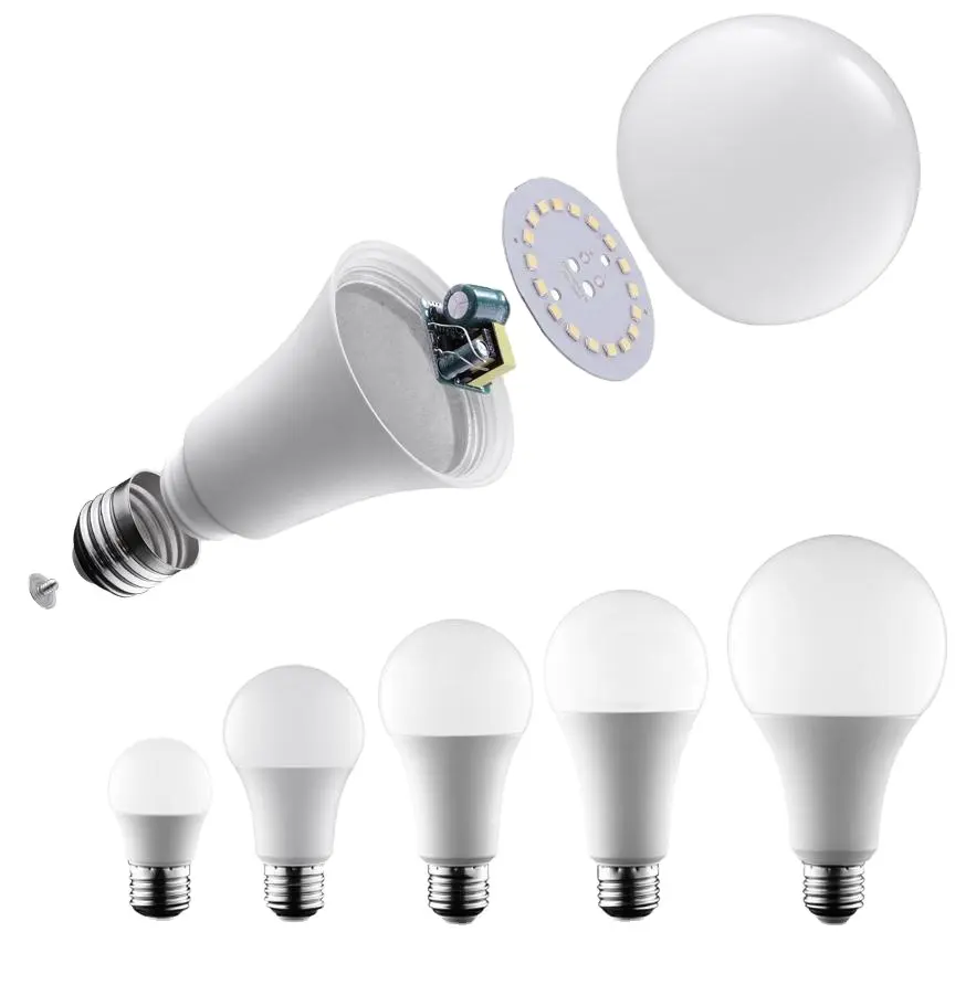 Factory Outlet LED Bulb Free Sample Led Light 3500K 6500K Lamp Shade Type A LED Bulb