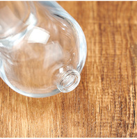 Flacon de parfum en verre transparent de 100 ml avec bouchon à filetage plat et pulvérisateur à pompe, réutilisable, Xuda Luxury Screen, direct usine